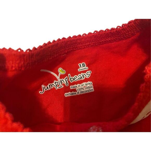 Jumping Beans Christmas 18 Months Baby One Piece Sleeper Body Suit - Picture 4 of 9
